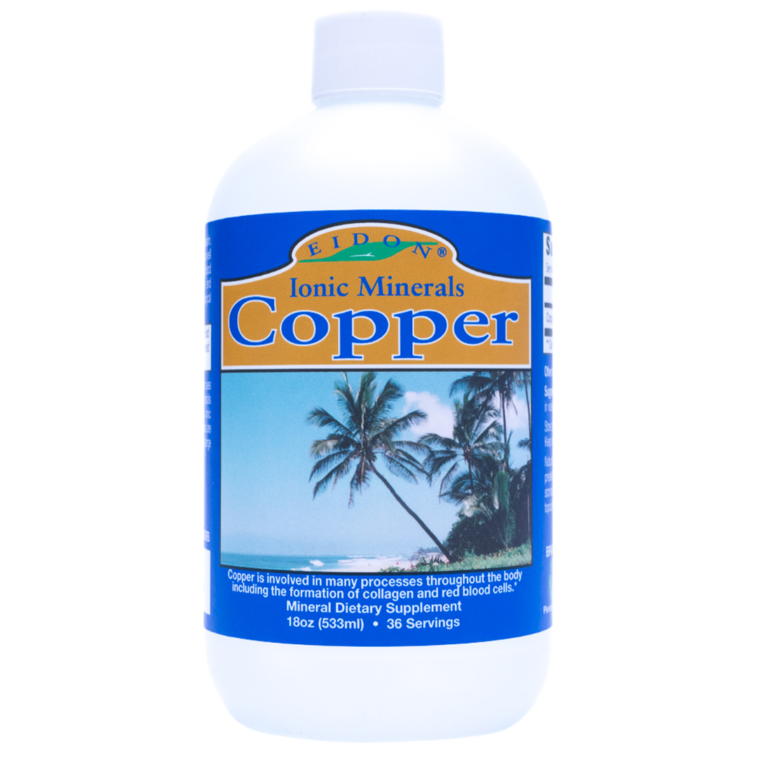 Copper In Liquid Form Liquid Ionic copper Mineral Supplement | Eidon Ionic Minerals